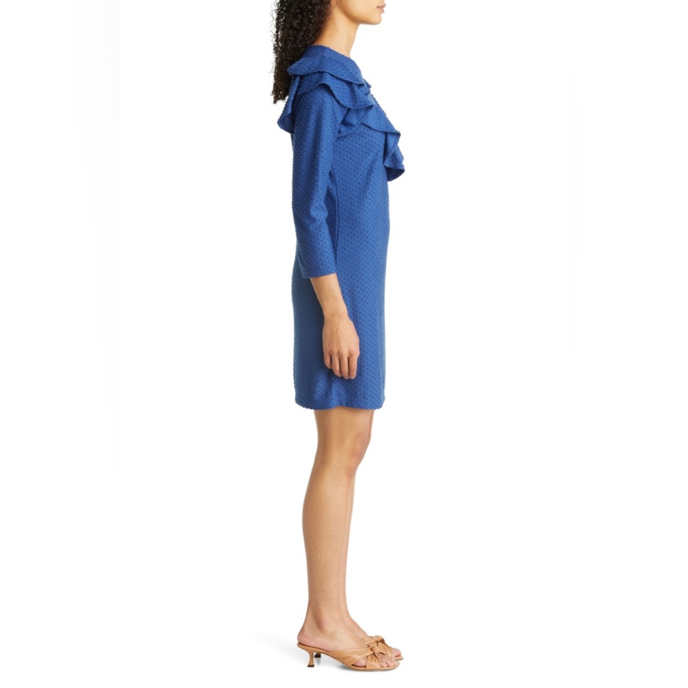 Lilly Pulitzer Phelby Dress in Oyster Bay Navy Size M NWT - Picture 4 of 11
